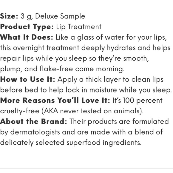 Makeup 625 Honey Jarretlip Sleeping Mask In Lemon Honey Poshmark